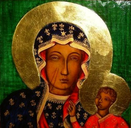 Ikona Matka Boża Częstochowska, Ikona Czarna Madonna