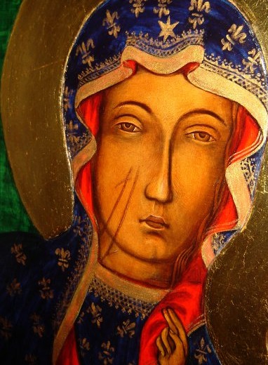 Ikona Matka Boża Częstochowska, Ikona Czarna Madonna